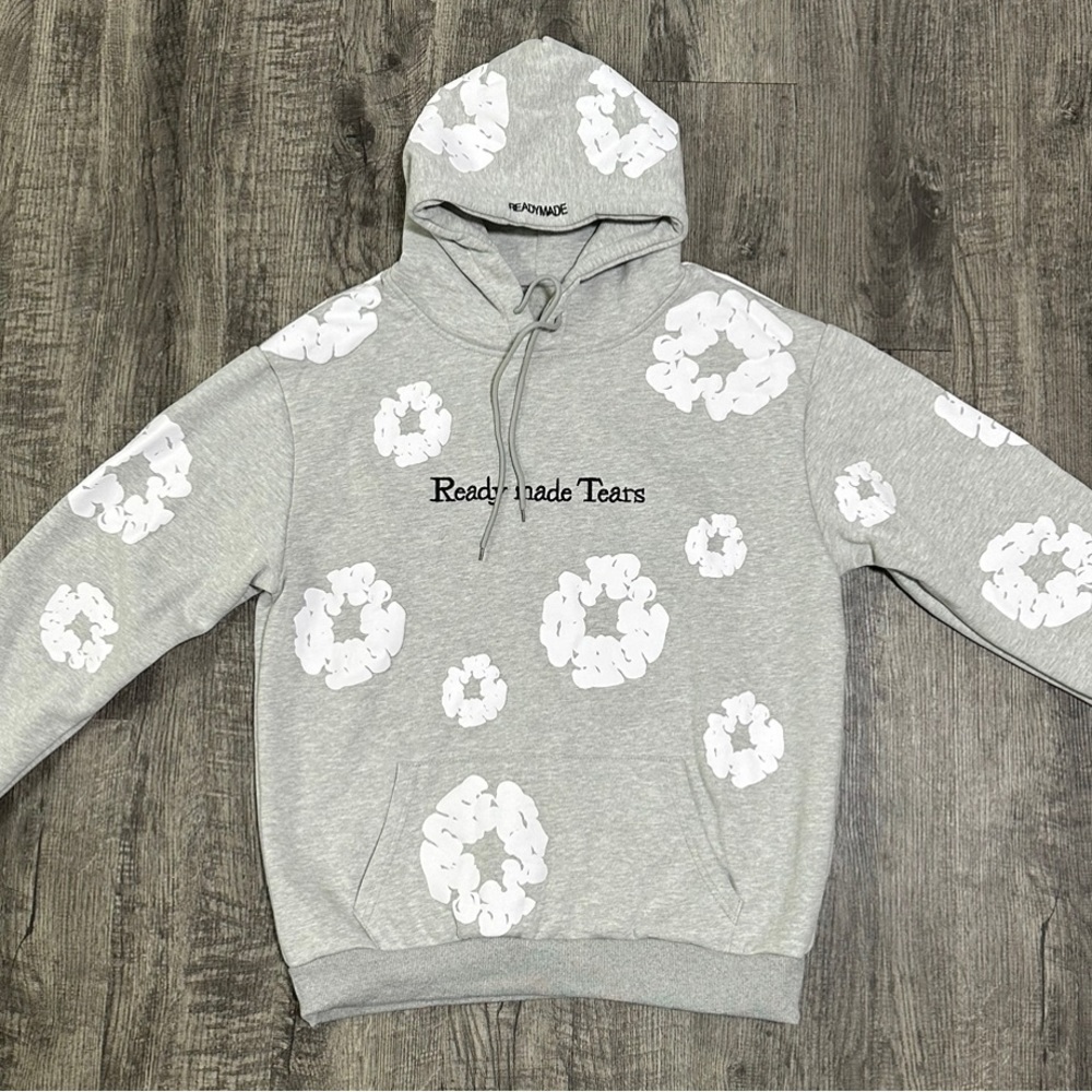 Brand New Denim Tears Pullover Hoodie Gray Size L